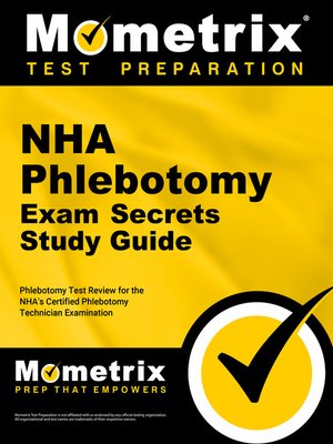 cover image of NHA Phlebotomy Exam Secrets Study Guide